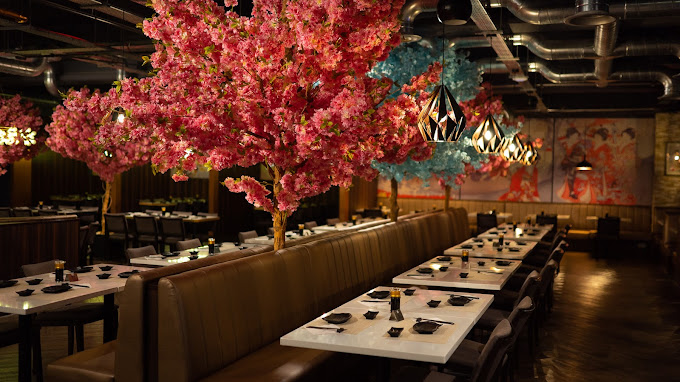 Blue Sakura Fine Dining Interior
