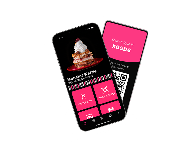 Digital loyalty program interface on mobile device