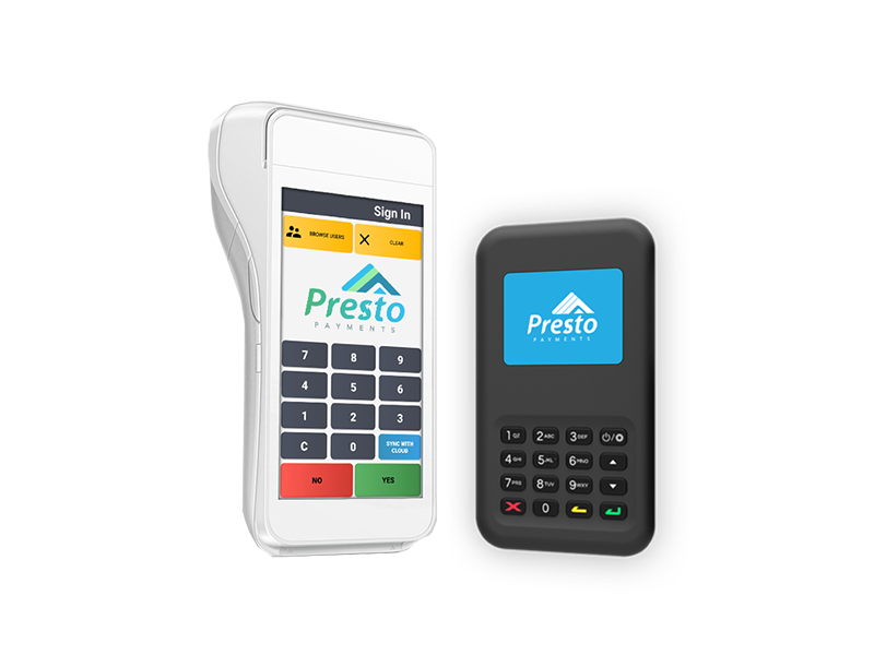 Card payment terminal processing transaction